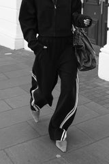 SSAINT Barrel Trackpant Black/Butter