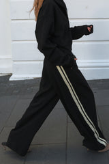 SSAINT Barrel Trackpant Black/Butter