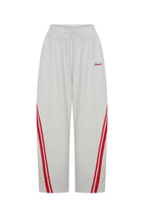 SSAINT Barrel Trackpant Grey/Red