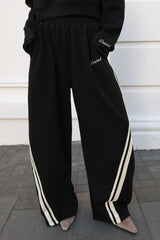 SSAINT Barrel Trackpant Black/Butter