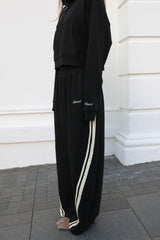 SSAINT Barrel Trackpant Black/Butter