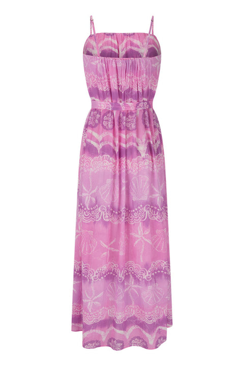 Mermaid Cove Strapless Maxi - Musk