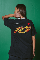 The Cow 10 Slim Fit Tee - Black