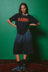 The Cow 10 Slim Fit Tee - Black
