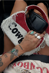 Cowgirl Tassel Beaded Bag