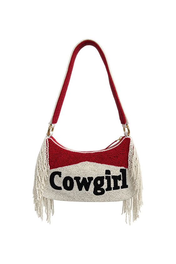 Cowgirl Tassel Beaded Bag