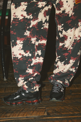 Cowprint Cuffed Sweatpants