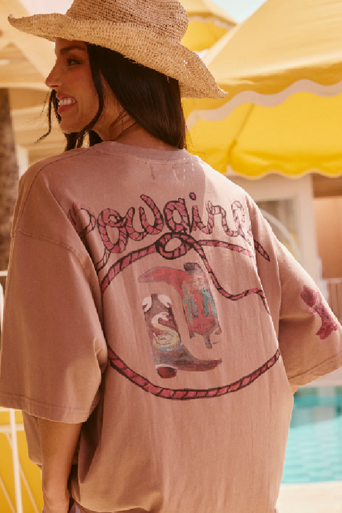 The Crazy Horse Tee - Clay