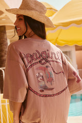 The Crazy Horse Tee - Clay