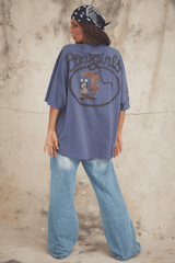 The Crazy Horse Tee - Dusty Lavender