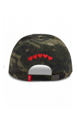 SŚAINT Camo Dad Cap- Cherry Red