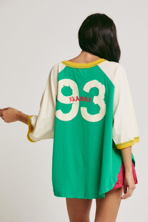 The Raglan Dance Tee - Green