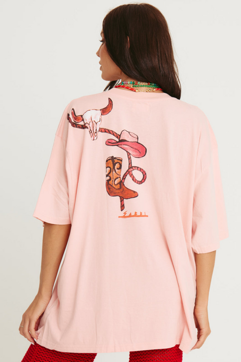 The Darlin Tee - Pink