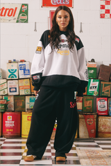 Mermaid Racing Diego Jumper - Black and White