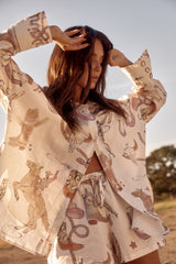 Don Julio Linen Western Shirt