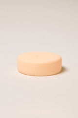 Frosted Glass Holder Large - Peach