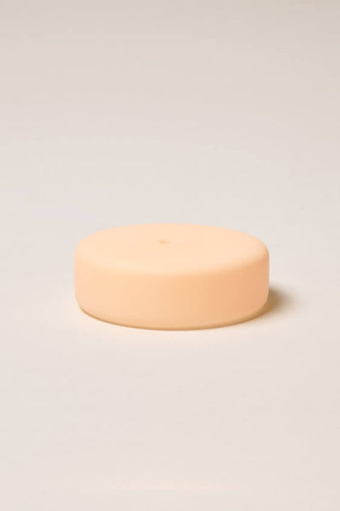Frosted Glass Holder Large - Peach