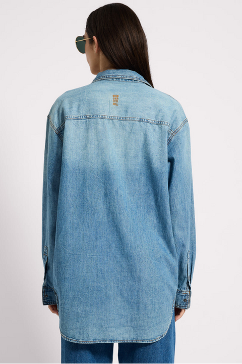 Essential Denim Shirt - Blue Crush