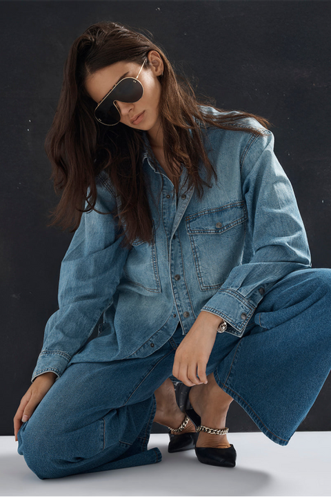 Essential Denim Shirt - Blue Crush