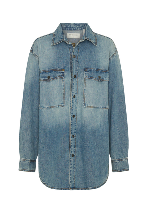 Essential Denim Shirt - Blue Crush