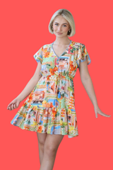 Pom Pom Flutter Sleeve Mini - Euro Postcards
