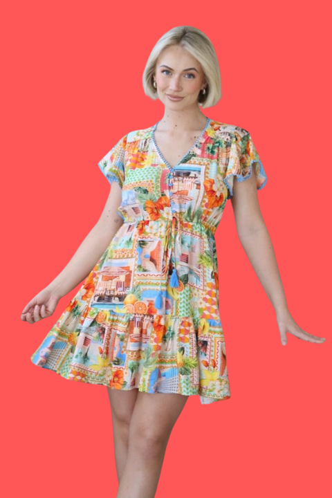 Pom Pom Flutter Sleeve Mini - Euro Postcards