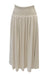 Everyday Shirred Skirt - Natural Linen