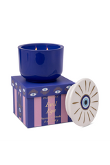 Paddywax Boxed Candle - Evil Eye Charmed 8oz -Incense +Smoke