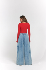 Ezra Pant - Denim Blue