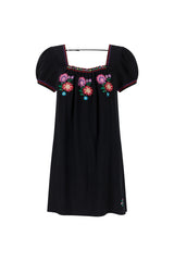 Feliz Mini Dress- Woodland Black