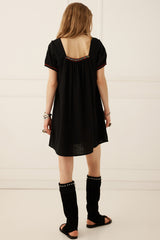 Feliz Mini Dress- Woodland Black
