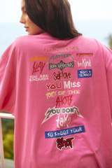 Find Your Wings Tee - Pink
