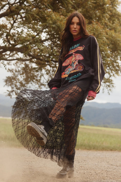 The Flying Mermaid Jumper - Black