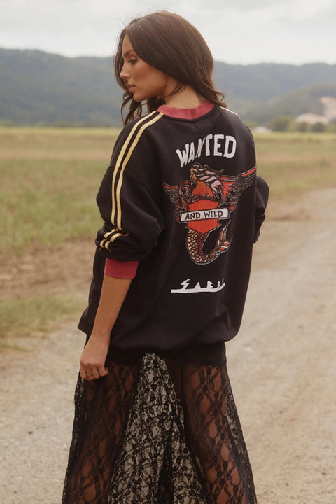 The Flying Mermaid Jumper - Black