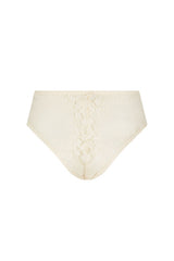 Free Love Lace High Waisted Brief - Vintage Cream
