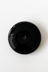 Glass Vessel Incense Holder - Black