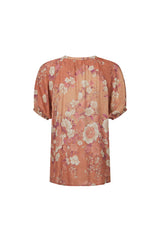 Isola Short Sleeve Blouse - Sunfade Pink