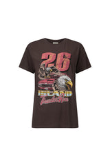 Island Thunder Tee - Charcoal