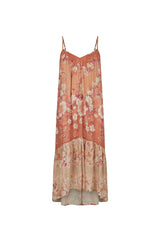 Isola Strappy Dress - Sunfade Pink