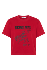 Giddy Up Baby Tee - Red