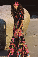 Isola Gown - Midnight Bloom