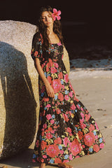 Isola Gown - Midnight Bloom