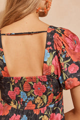 Isola Gown - Midnight Bloom
