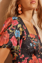 Isola Gown - Midnight Bloom