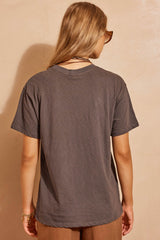 Island Thunder Tee - Charcoal