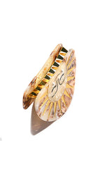 Golden Sun Hair Clip - Round