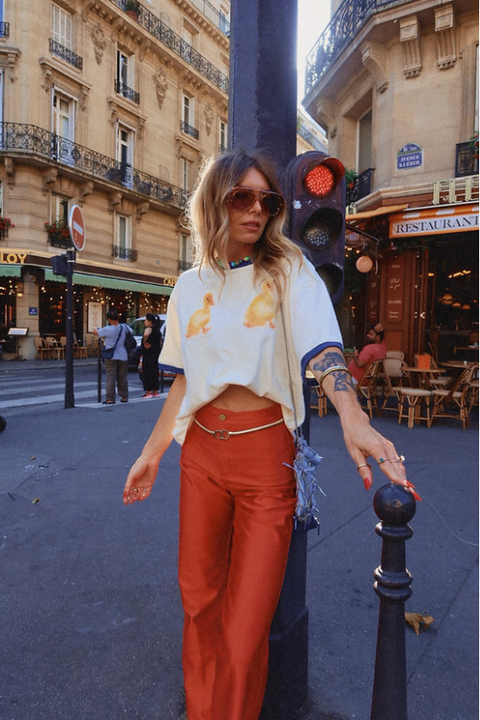 Happy Little Mother Titty Tee - Mother Goose