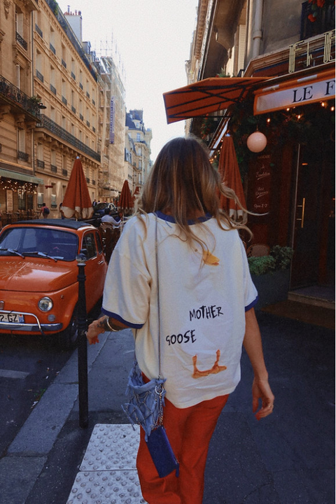 Happy Little Mother Titty Tee - Mother Goose