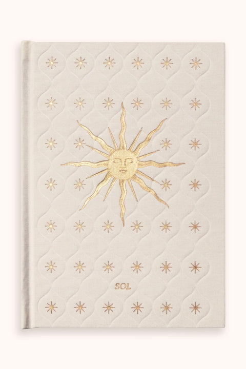 Dreamy Moons Gratitude Journal - White