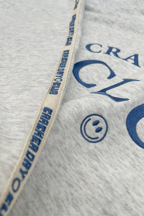PRE-ORDER Cloud Quarter Zip Sweater - Grey Marle